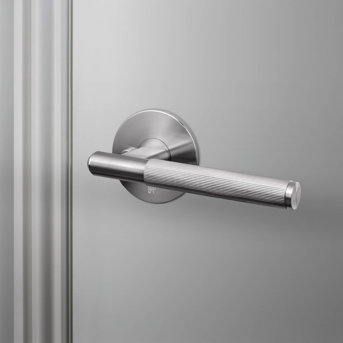 Privacy Door Handles Linear - Steel