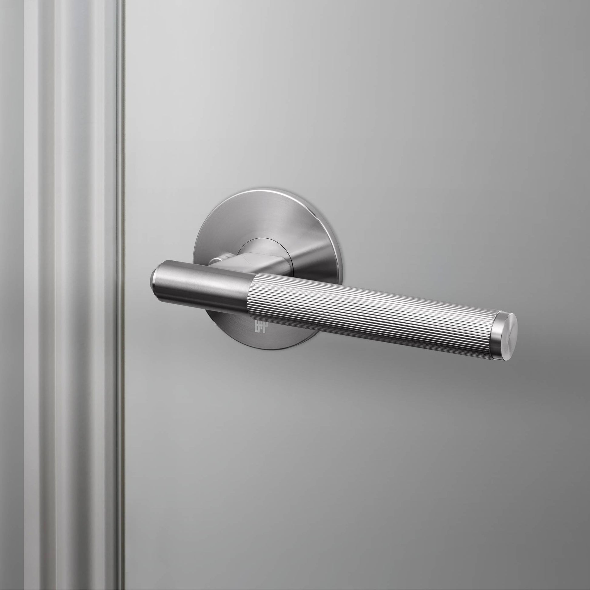 Privacy Door Handles Linear - Steel