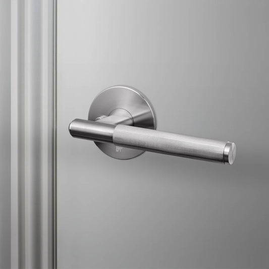 Privacy Door Handles Linear - Steel