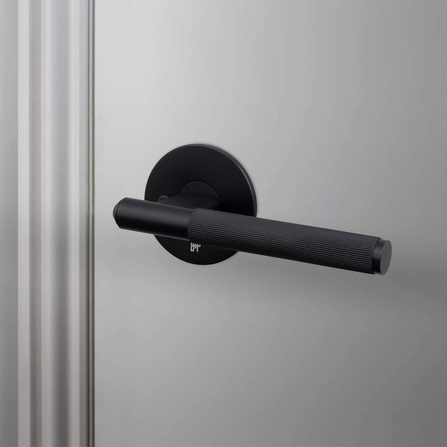 Privacy Door Handles Linear - Welders Black