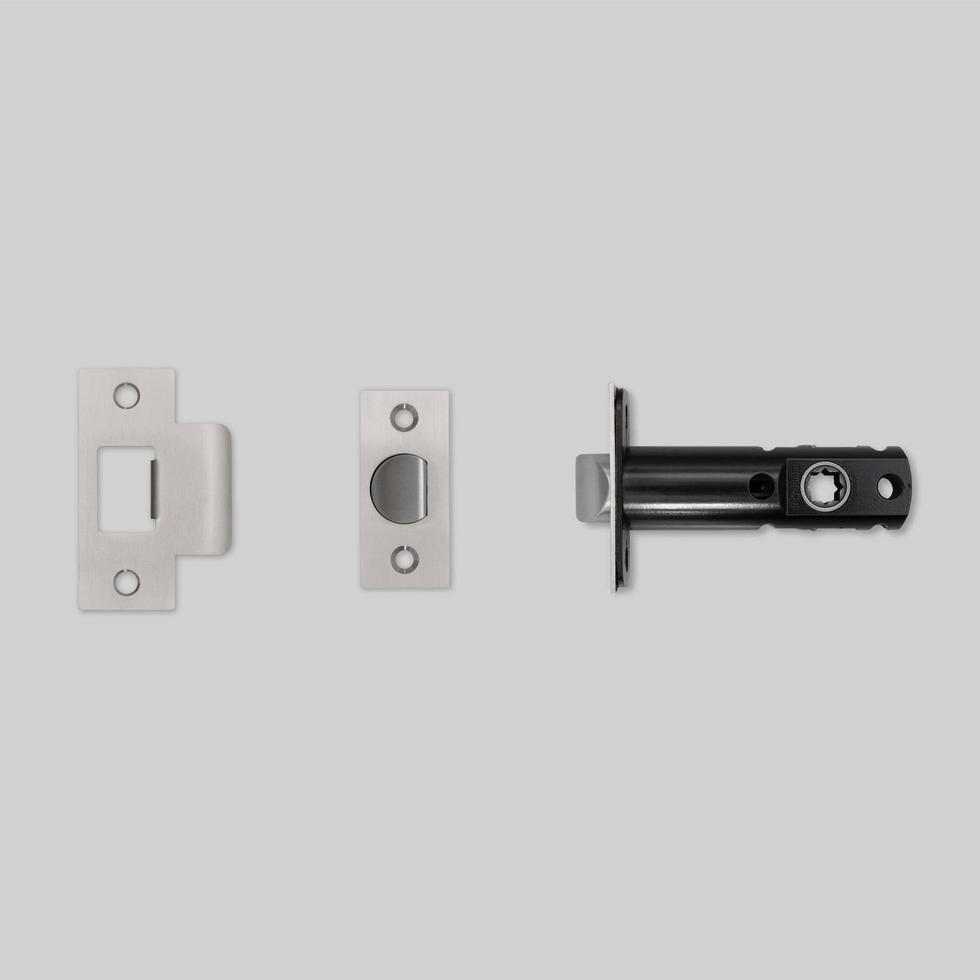 Tubular Latch Door Lever Privacy - Steel 2-3/4