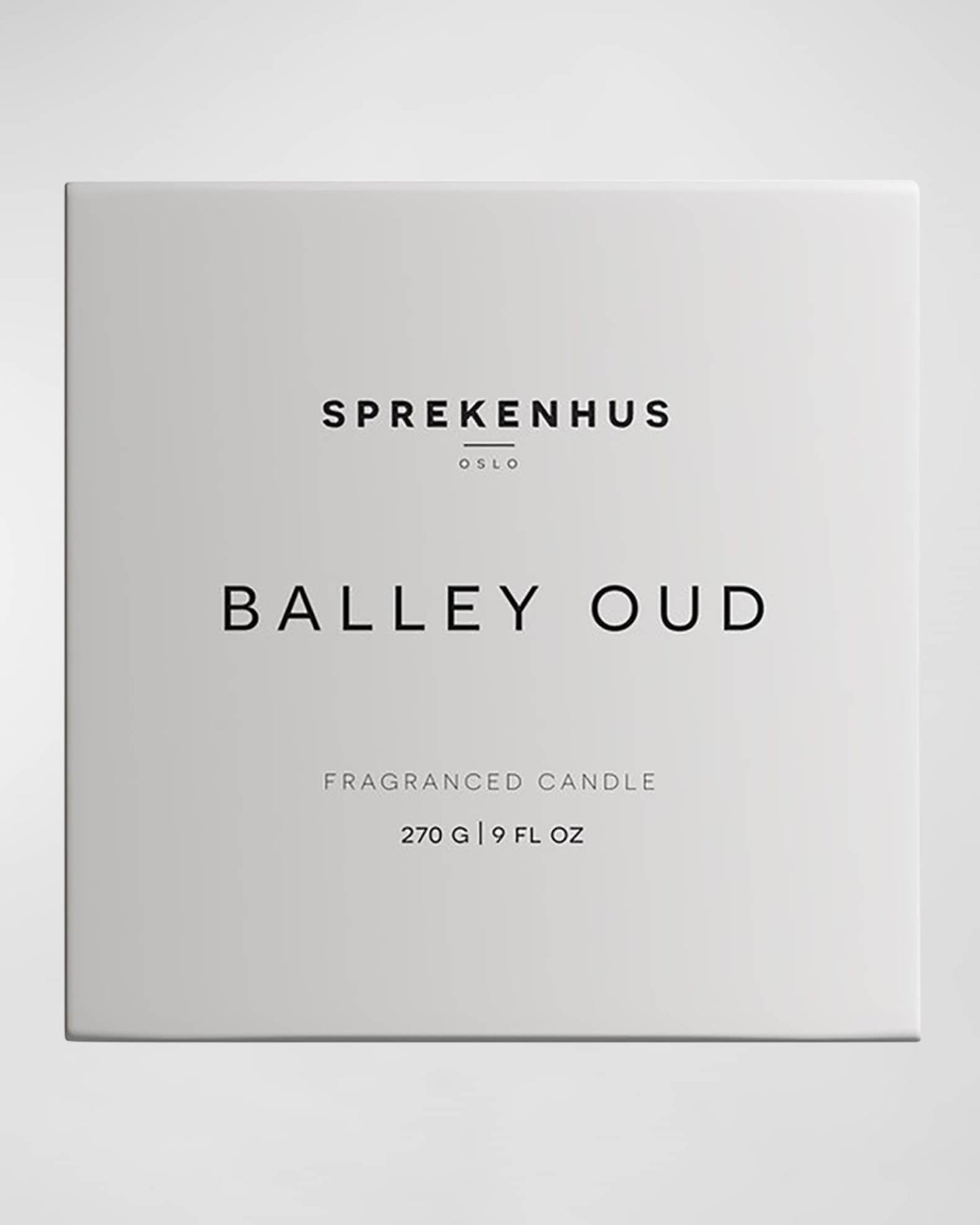 SPREKENHUS BALLEY OUD FRAGRANCED CANDLE - $80.00
