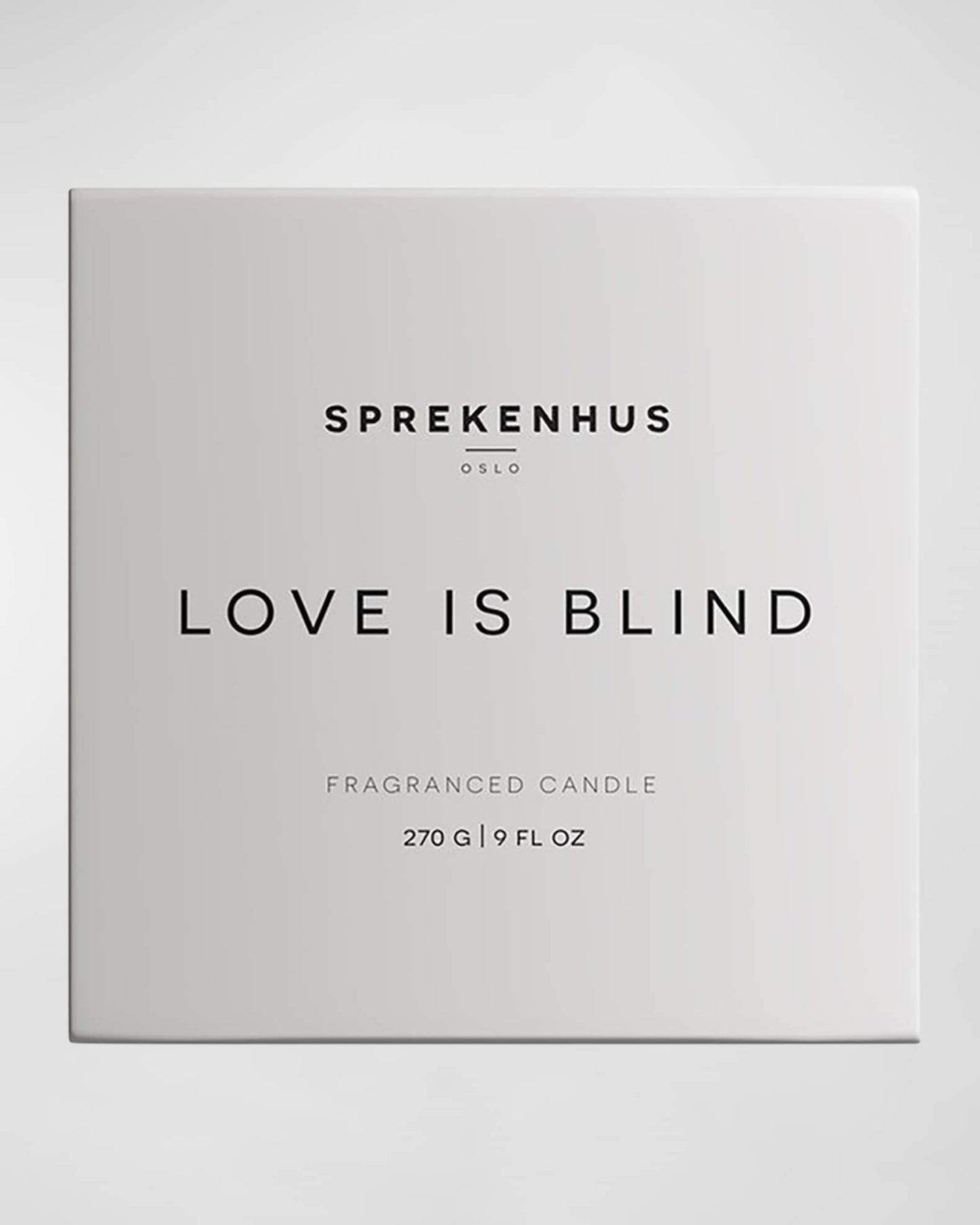 SPREKENHUS LOVE IS BLIND FRAGRANCED CANDLE - $80.00