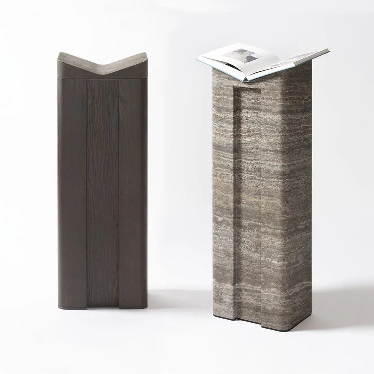 GIOBAGNARA | LLOYD MARBLE FLOOR BOOKSTAND | $13,855.00