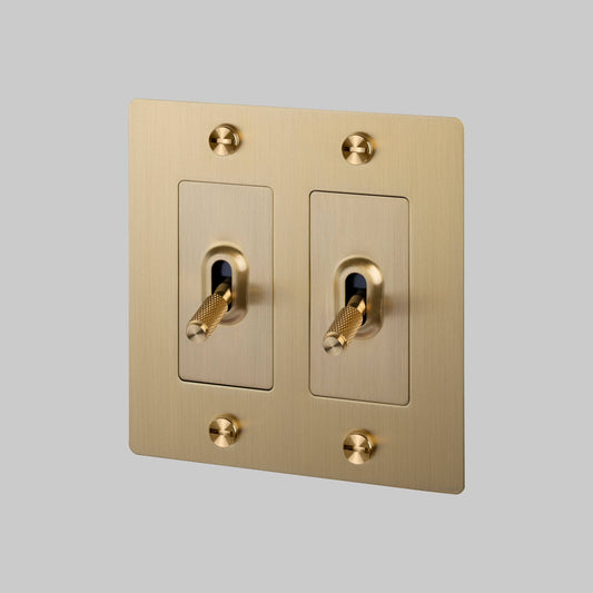 2G Toggle Cross Without Logo - Brass