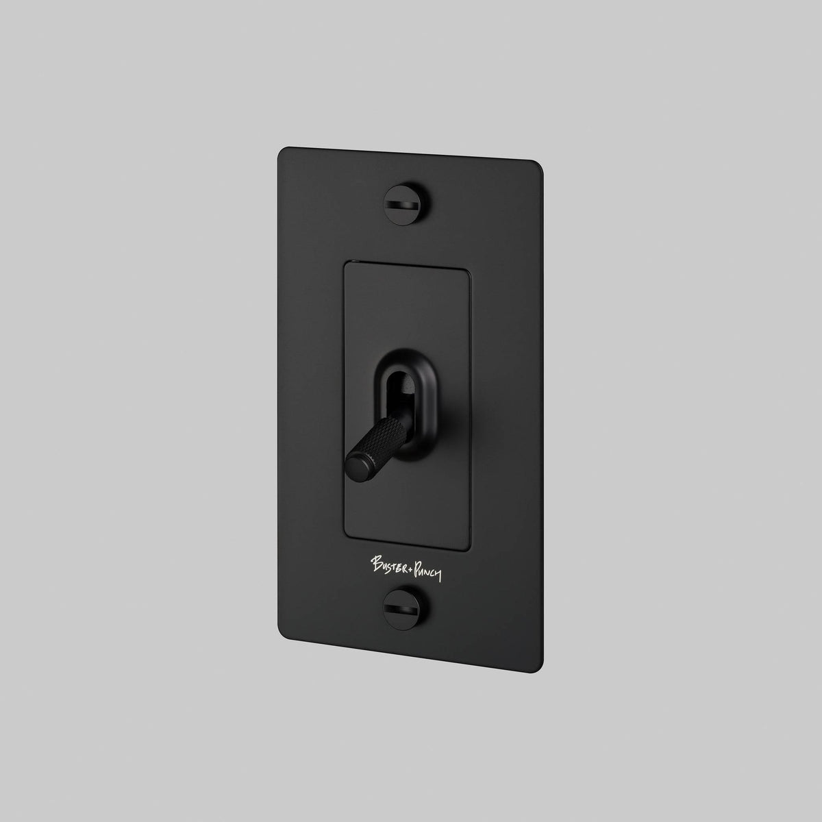 1G Toggle Cross With Logo - Black