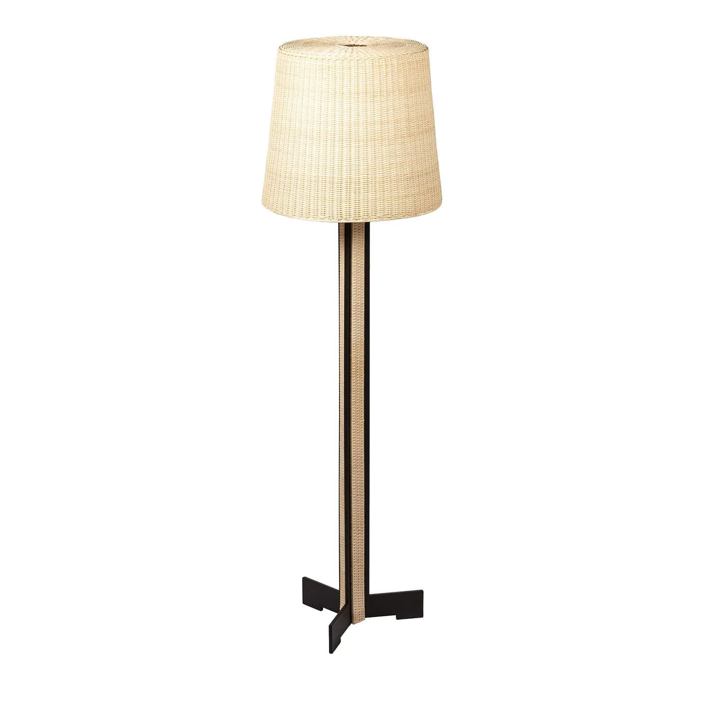 GIOBAGNARA | RHAPSODY RATTAN FLOOR LAMP | $3,095.00 - $3,595.00