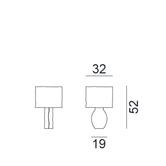 GERVASONI | PAJAMA TABLE LAMP | $787.00 - $826.00