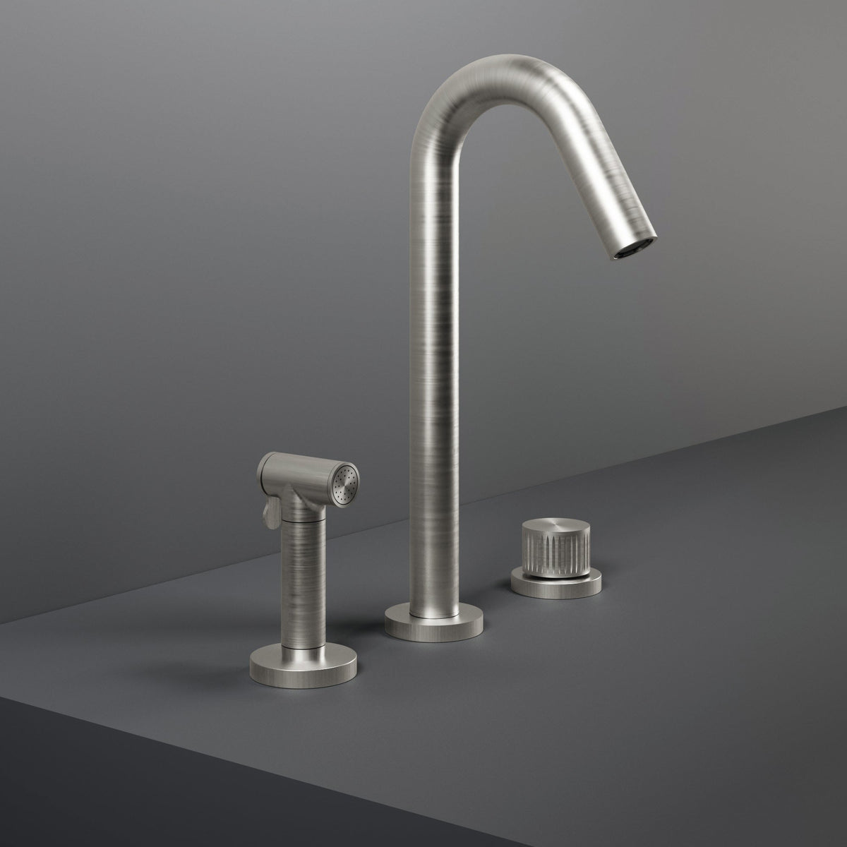 71590 3-Hole Kitchen Mixer by Bongio
