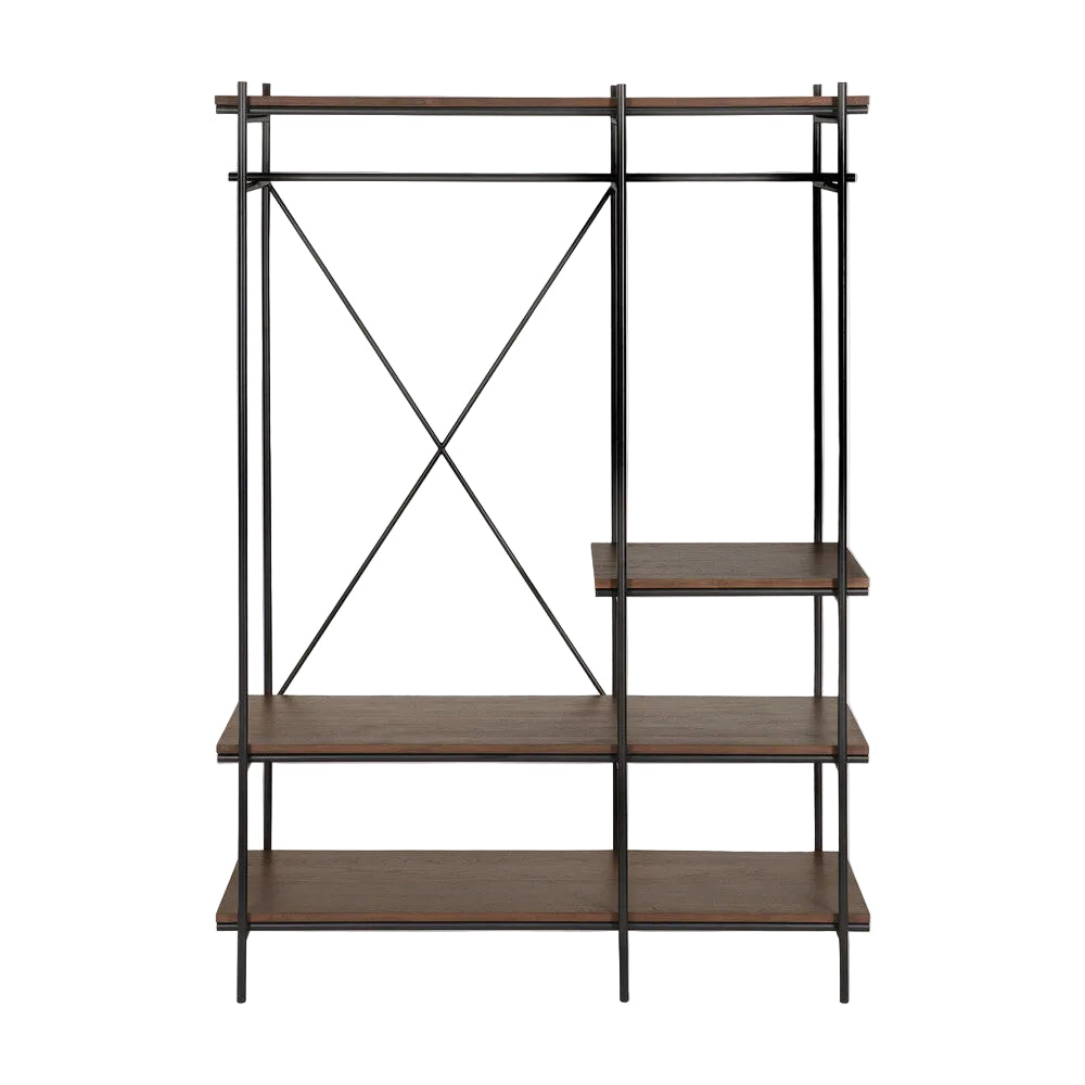 ETHNICRAFT OSCAR HANGING RACK  - TEAK BROWN | $2,989.00