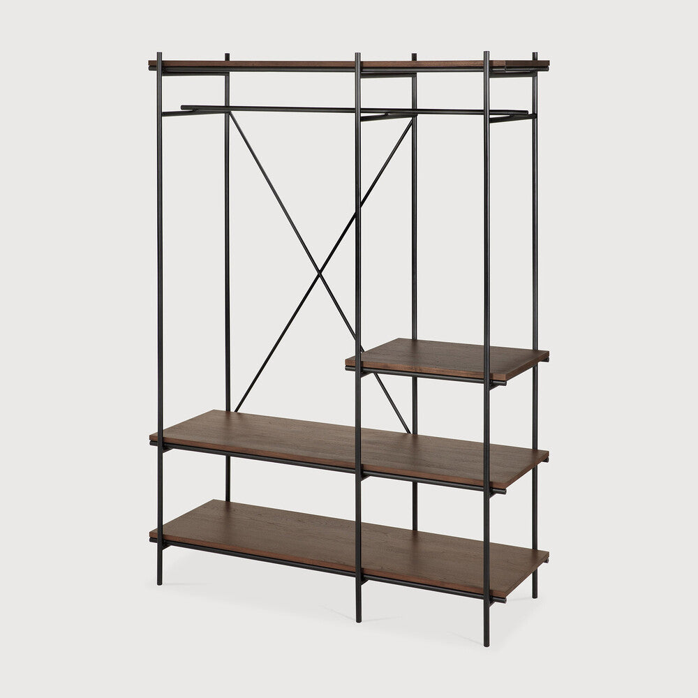 ETHNICRAFT OSCAR HANGING RACK  - TEAK BROWN | $2,989.00
