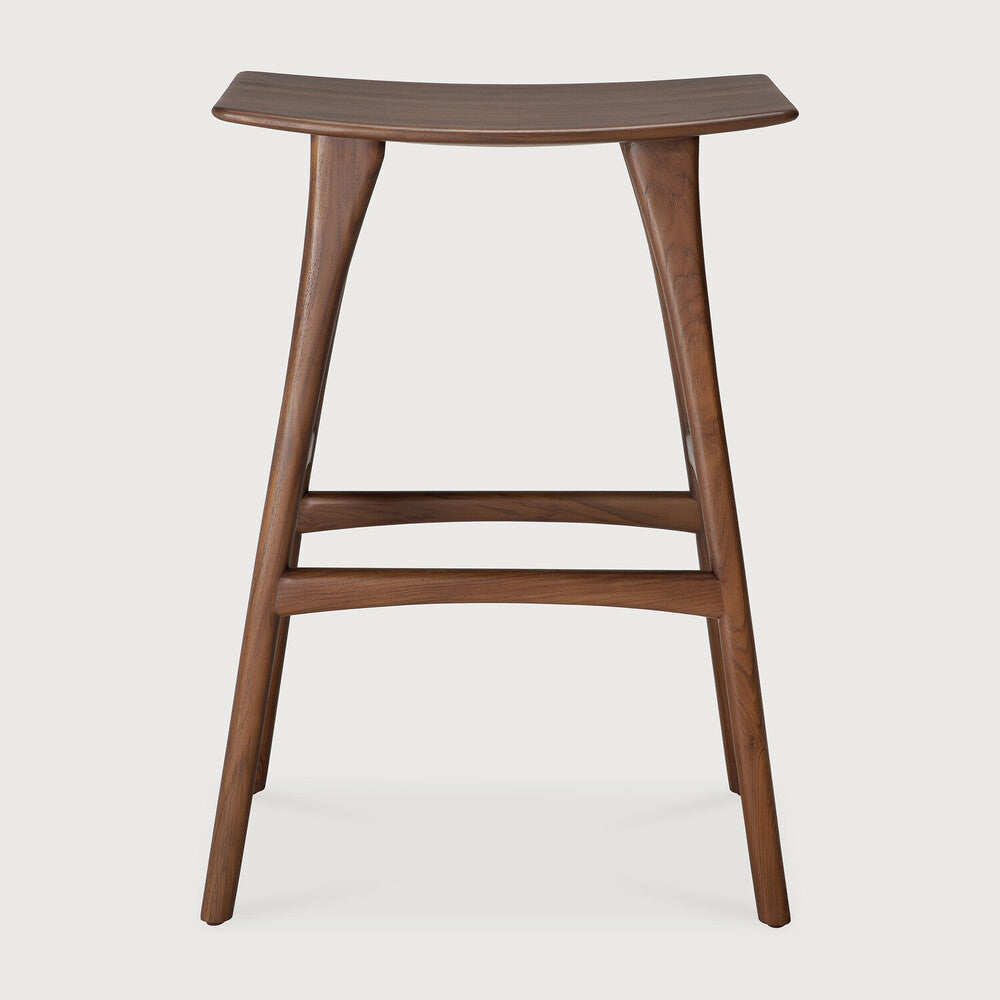 ETHNICRAFT OSSO BAR STOOL - TEAK BROWN | $879.00