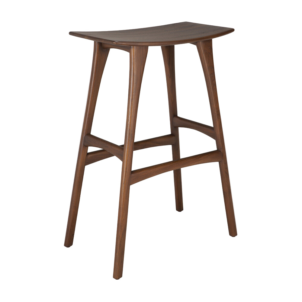 ETHNICRAFT OSSO BAR STOOL - TEAK BROWN | $879.00