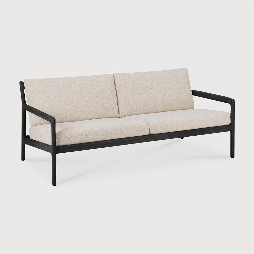 ETHNICRAFT JACK OUTDOOR 2 SEATER SOFA - TEAK BLACK | $3,499.00 - $4,677.00