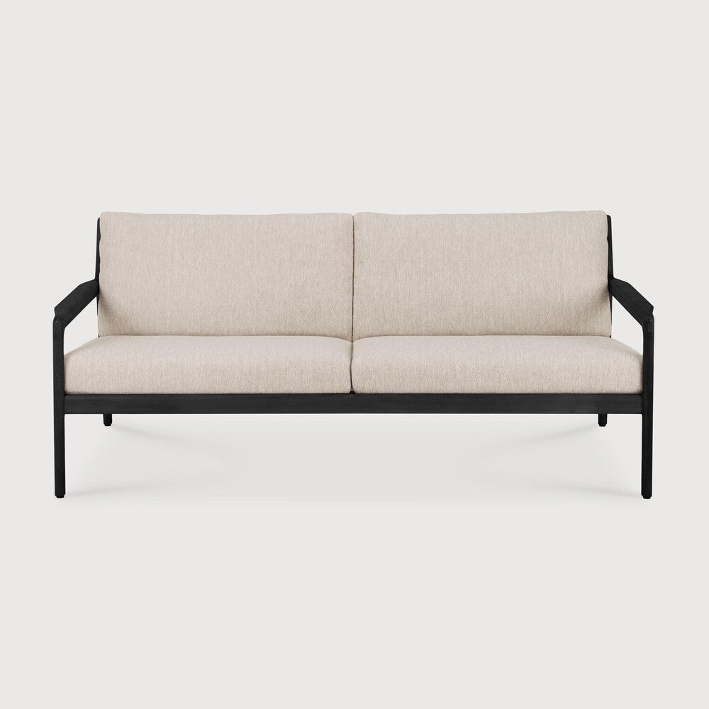 ETHNICRAFT JACK OUTDOOR 2 SEATER SOFA - TEAK BLACK | $3,499.00 - $4,677.00