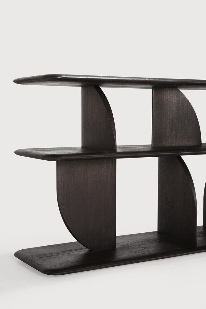 ETHNICRAFT GEOMETRIC SOFA CONSOLE - TEAK DARK BROWN | $2,849.00
