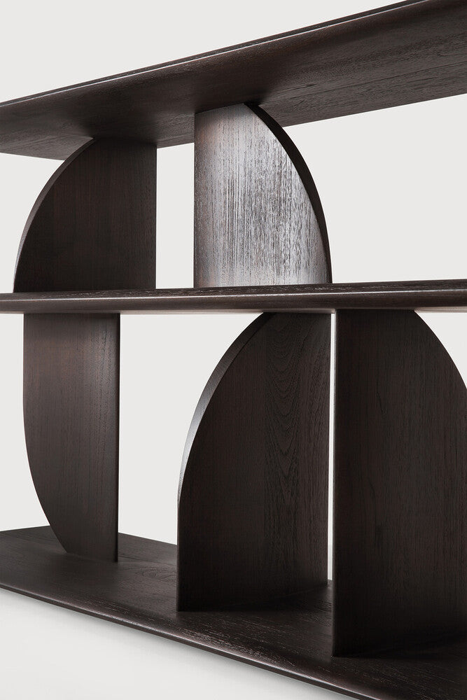 ETHNICRAFT GEOMETRIC SOFA CONSOLE - TEAK DARK BROWN | $2,849.00
