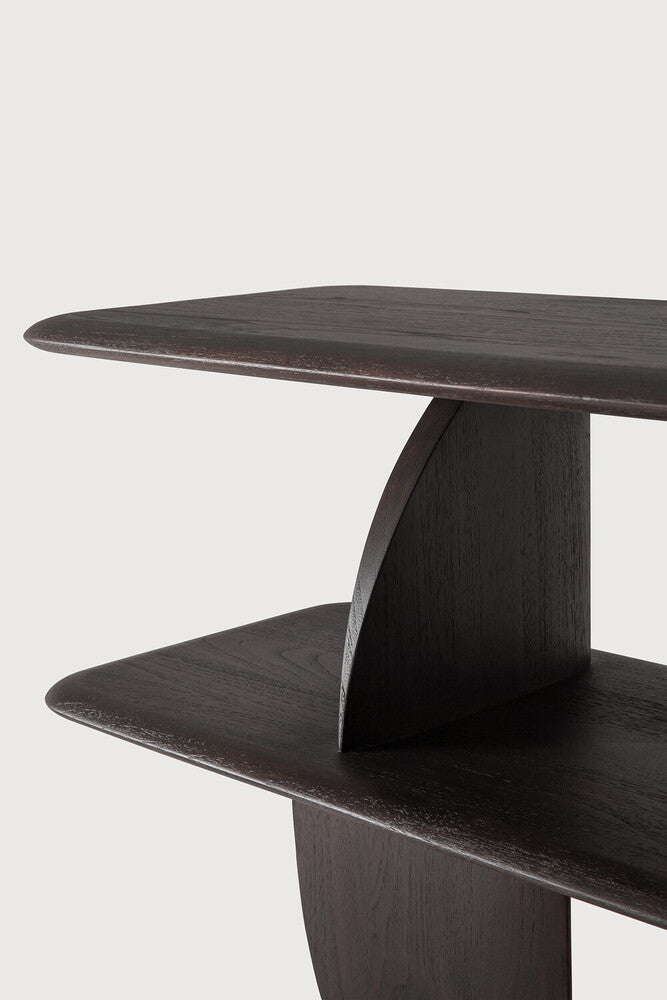 ETHNICRAFT GEOMETRIC SOFA CONSOLE - TEAK DARK BROWN | $2,849.00