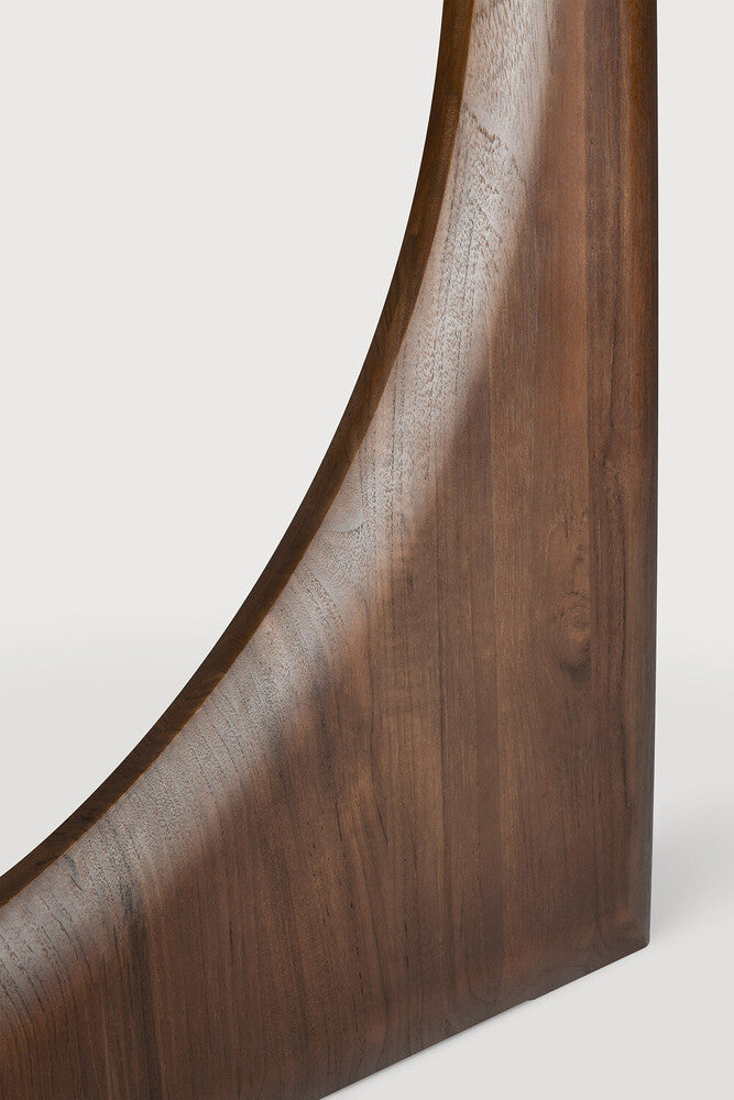 ETHNICRAFT GEOMETRIC DINING TABLE - TEAK BROWN | $4,339.00