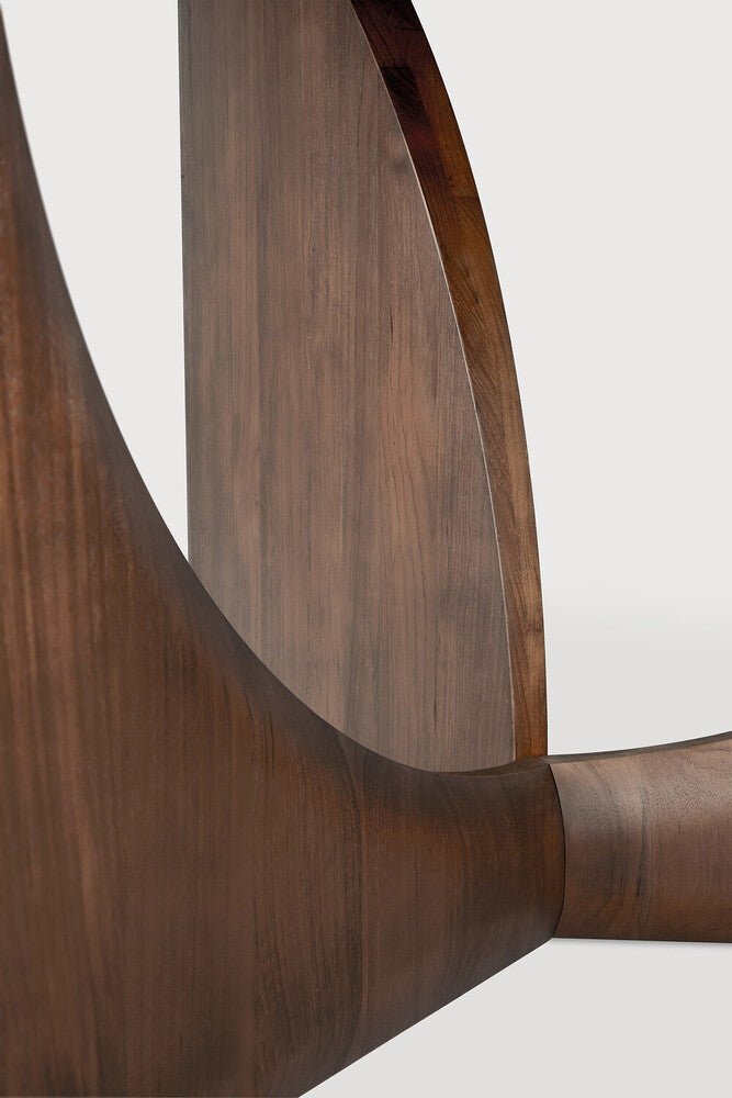 ETHNICRAFT GEOMETRIC DINING TABLE - TEAK BROWN | $4,339.00