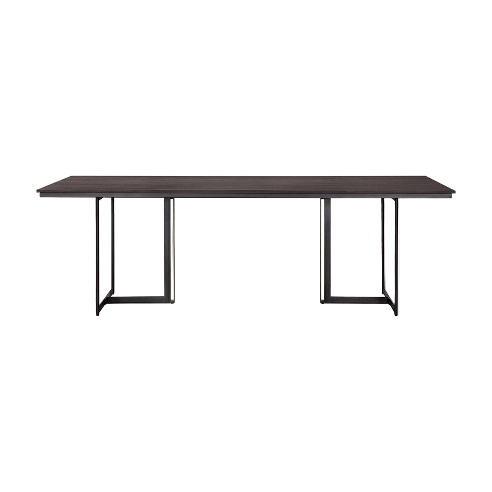 ETHNICRAFT TACET DINING TABLE - TEAK DARK BROWN | $3,639.00