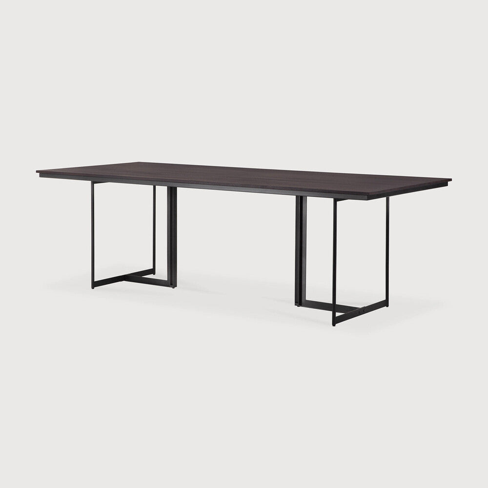 ETHNICRAFT TACET DINING TABLE - TEAK DARK BROWN | $3,639.00