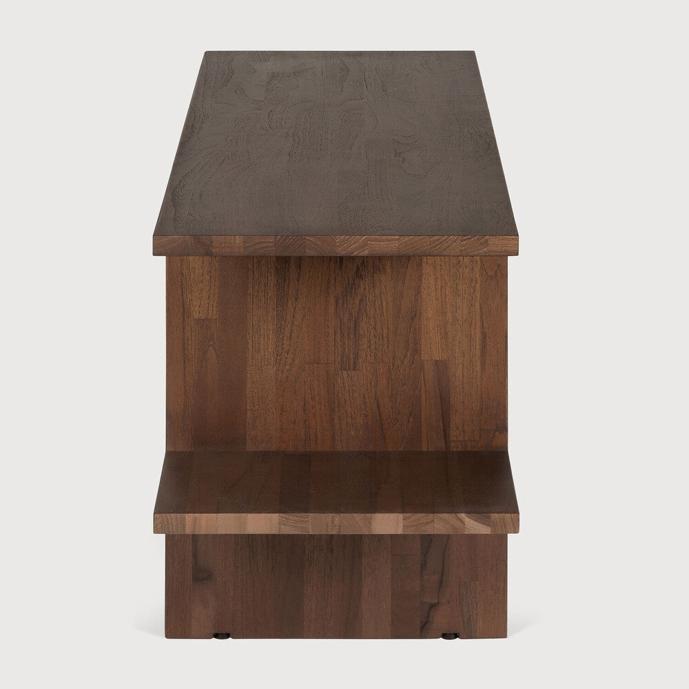 ETHNICRAFT KABUKI SIDE TABLE - TEAK BROWN | $739.00