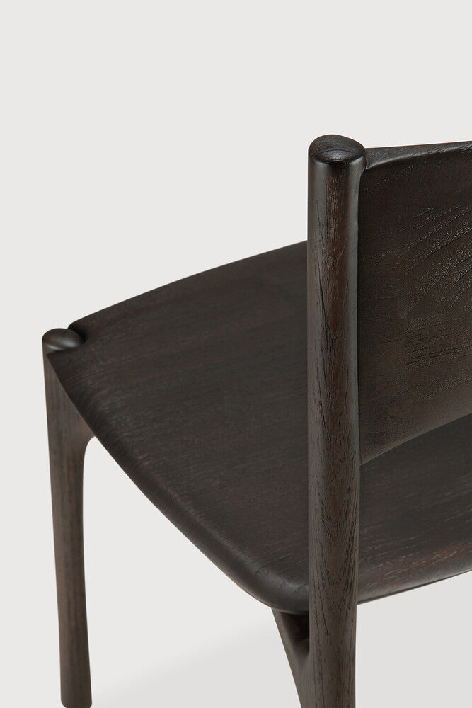 ETHNICRAFT PI DINING CHAIR - TEAK DARK BROWN - WITHOUT ARMREST | $1,069.00