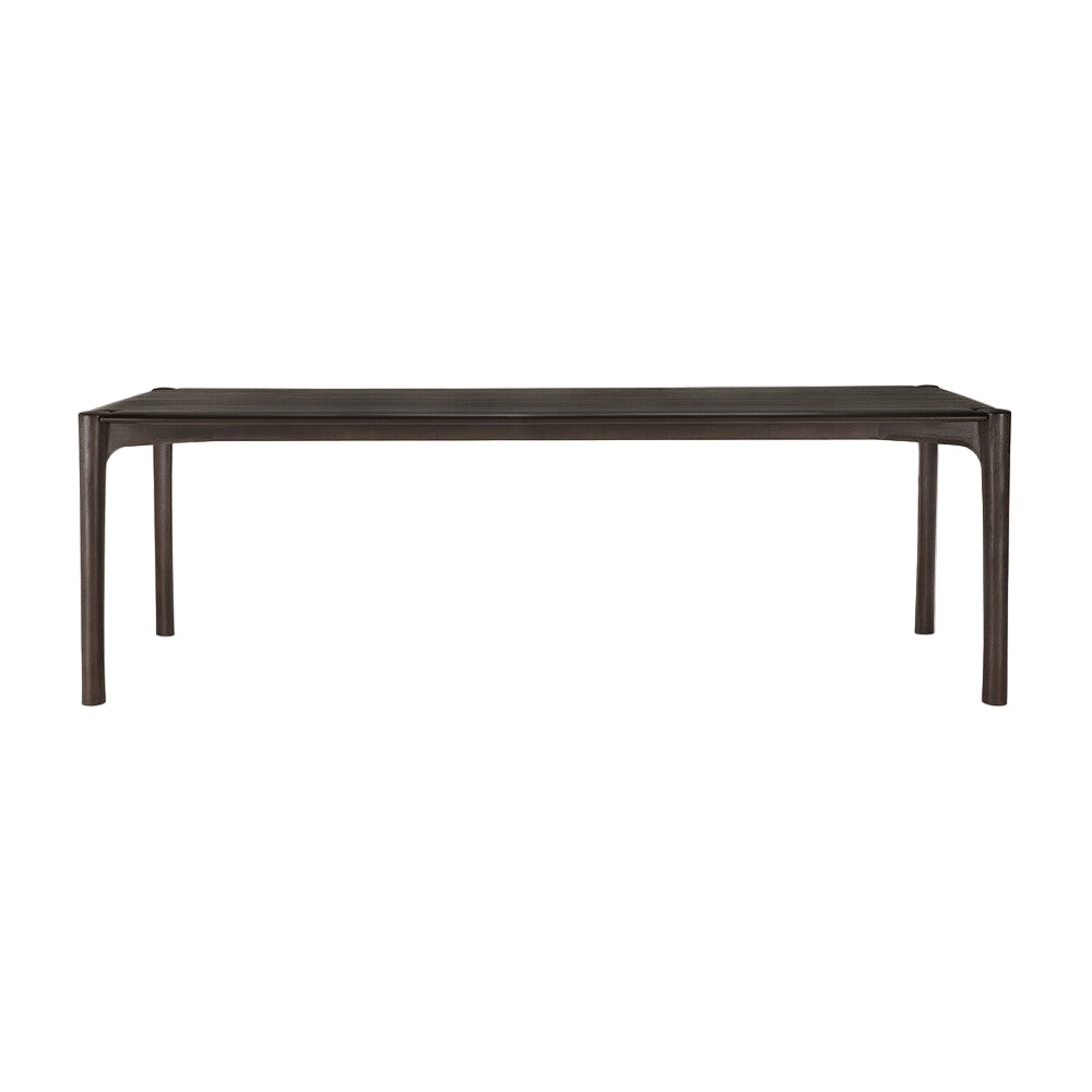 ETHNICRAFT PL DINING TABLE - TEAK DARK BROWN | $4,369.00