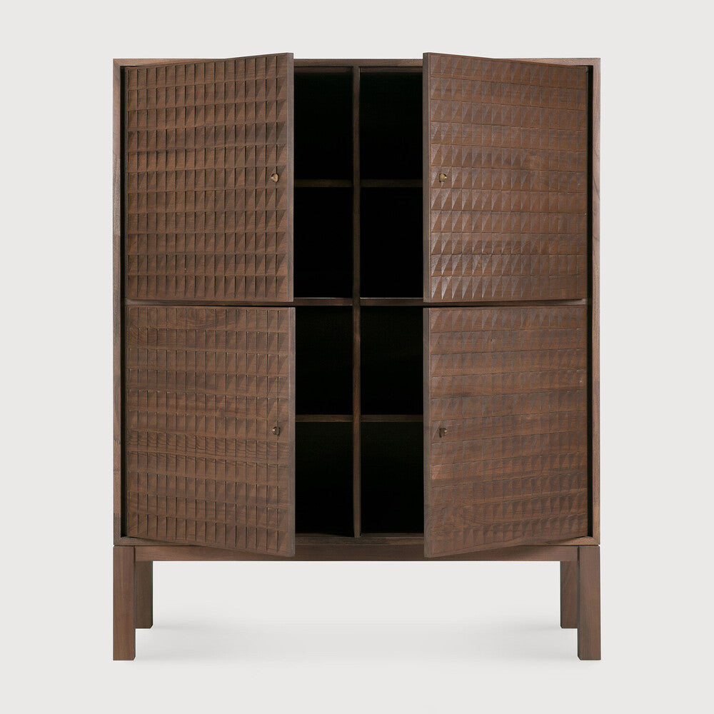 ETHNICRAFT SONO CUPBOARD - TEAK LIGHT BROWN | $4,879.00