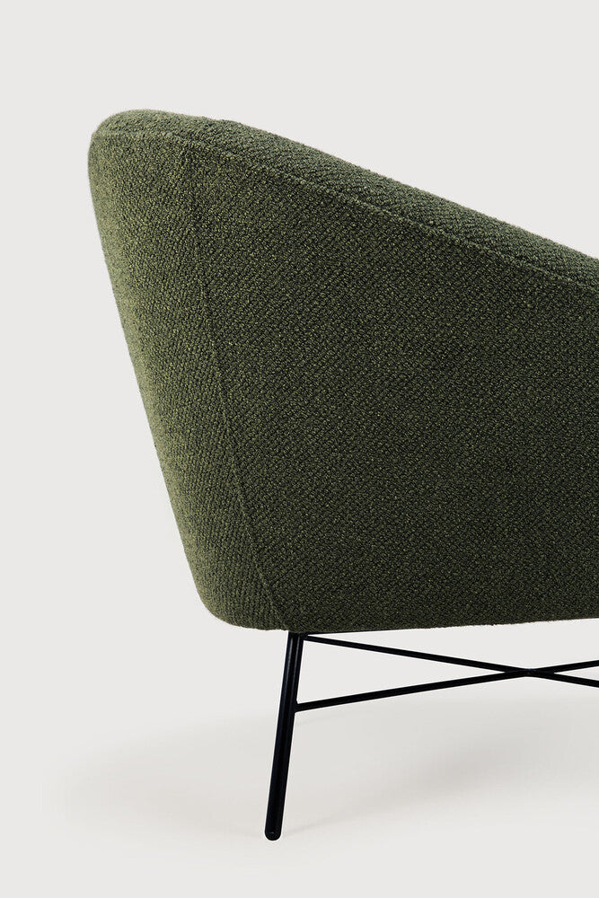 ETHNICRAFT BARROW LOUNGE CHAIR - PINE GREEN | $1,649.00