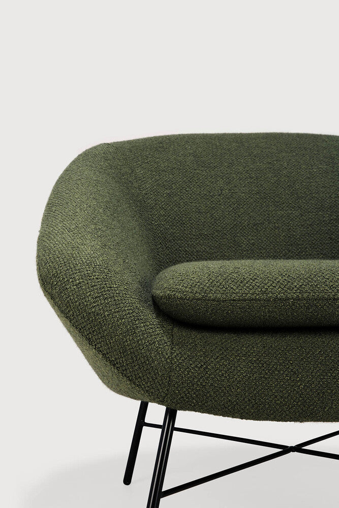 ETHNICRAFT BARROW LOUNGE CHAIR - PINE GREEN | $1,649.00
