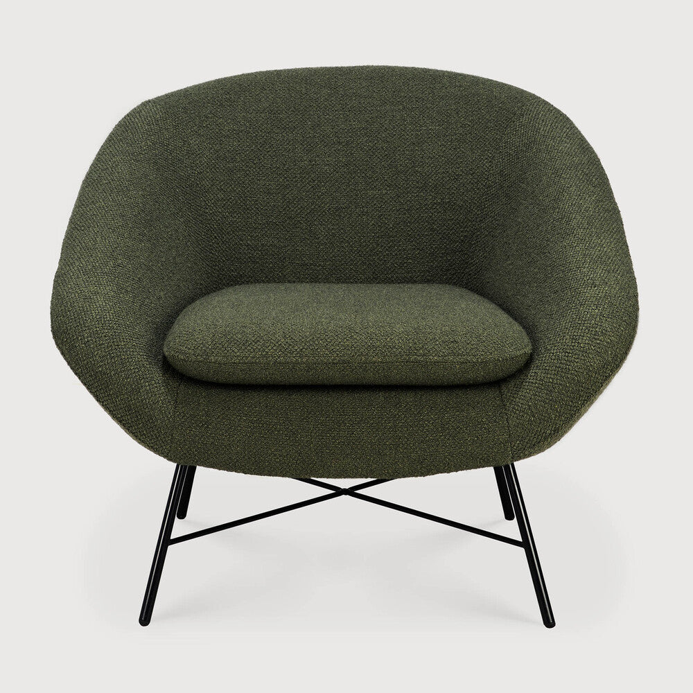 ETHNICRAFT BARROW LOUNGE CHAIR - PINE GREEN | $1,649.00