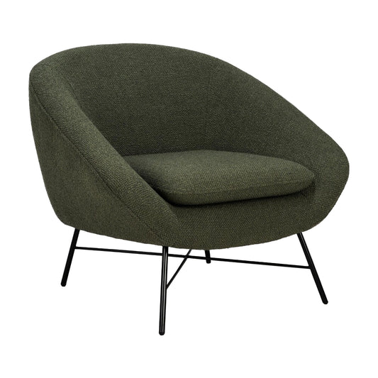 ETHNICRAFT BARROW LOUNGE CHAIR - PINE GREEN | $1,649.00