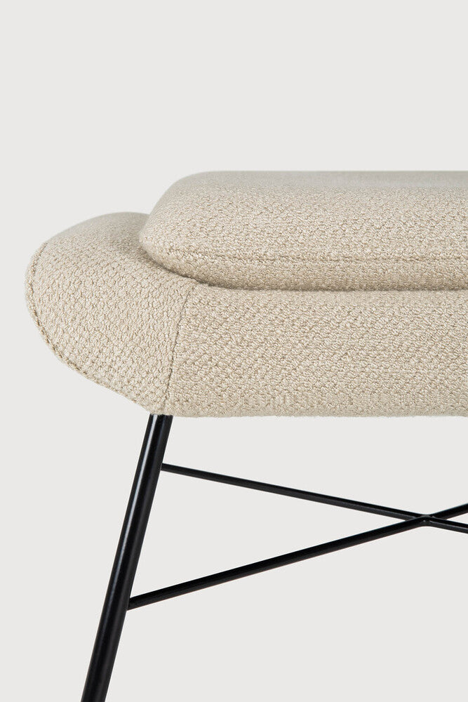 ETHNICRAFT BARROW FOOTSTOOL - OFF WHITE | $809.00