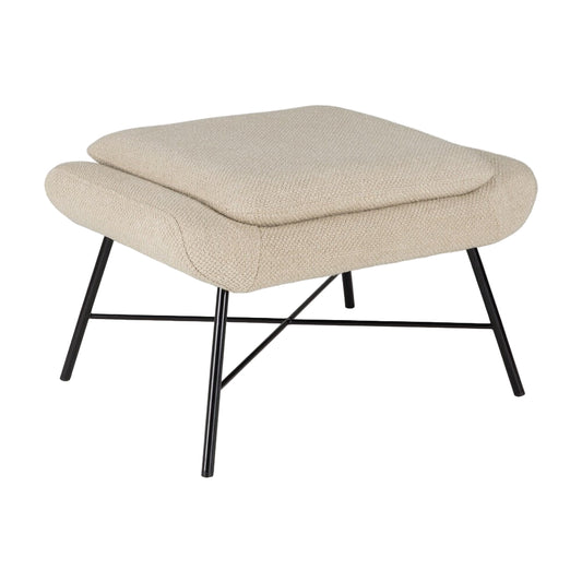 ETHNICRAFT BARROW FOOTSTOOL - OFF WHITE | $809.00