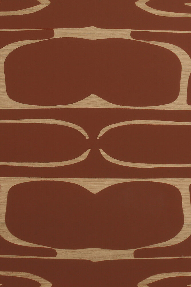 Ethnicraft Second Nature Tray - Oblong, Medium, Auburn, detail