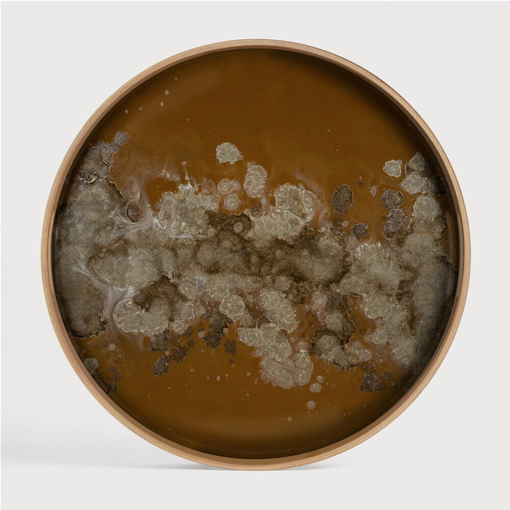 Ethnicraft Organic Tray - Metallic Bronze
