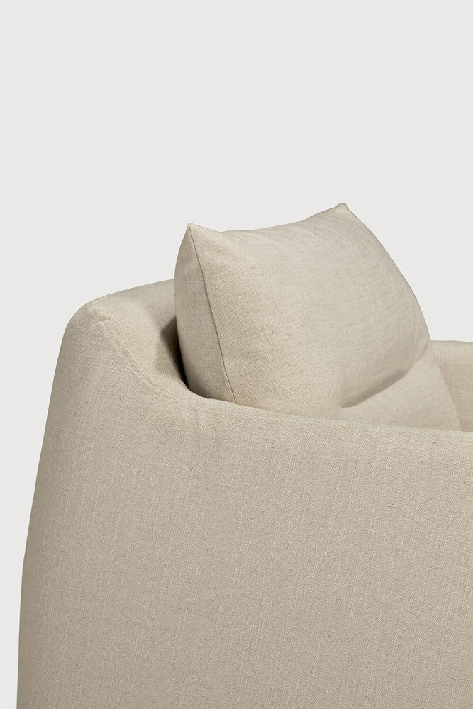 ETHNICRAFT WEAVE LOUNGE CHAIR - BONE | $2,209.00
