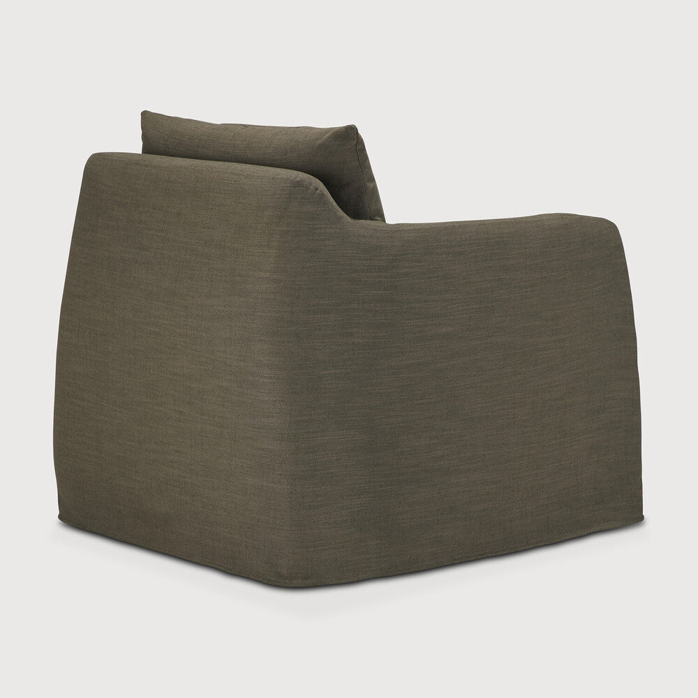 ETHNICRAFT WEAVE LOUNGE CHAIR - GREEN | $2,209.00