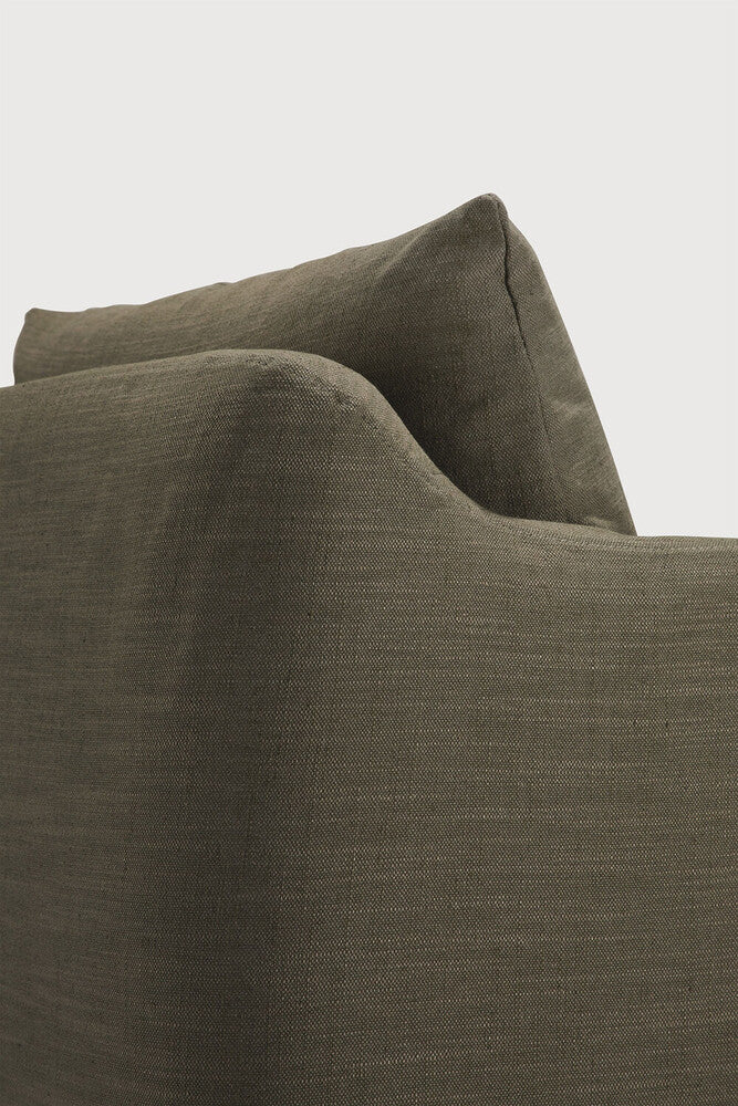 ETHNICRAFT WEAVE LOUNGE CHAIR - GREEN | $2,209.00