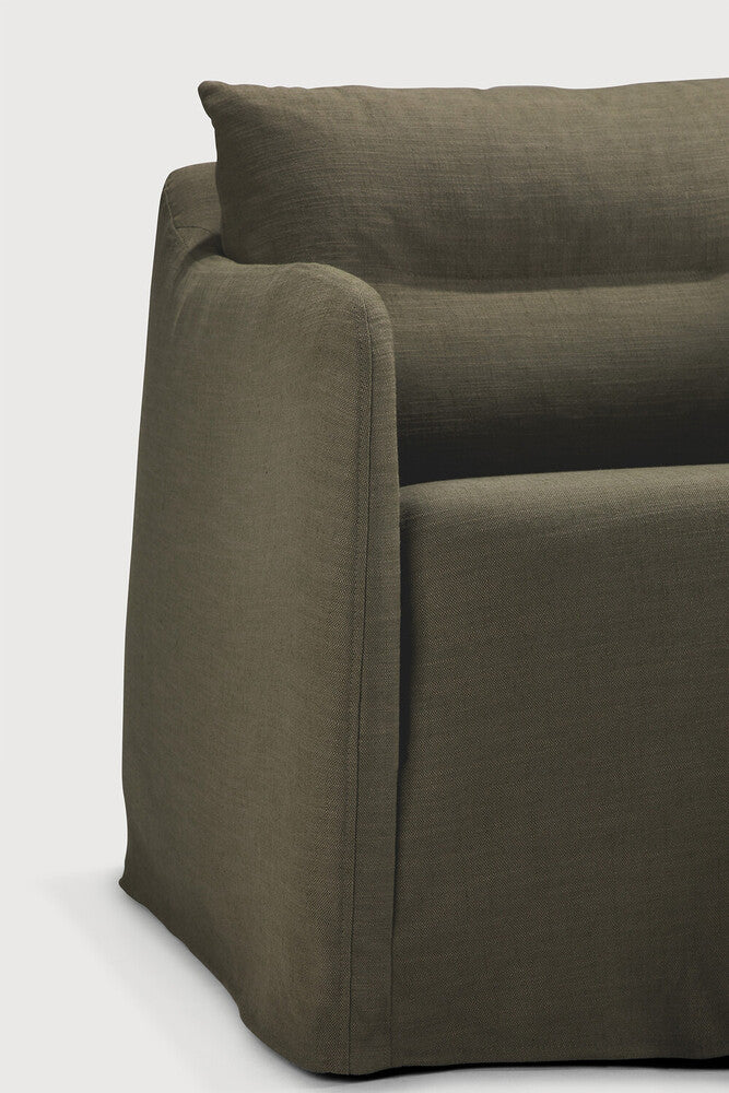 ETHNICRAFT WEAVE LOUNGE CHAIR - GREEN | $2,209.00