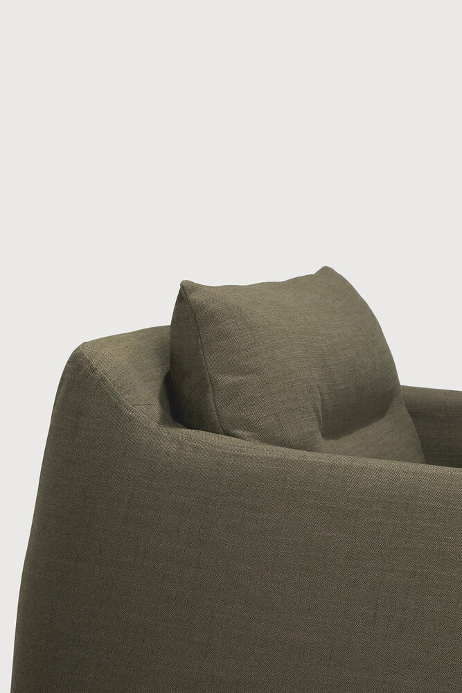 ETHNICRAFT WEAVE LOUNGE CHAIR - GREEN | $2,209.00