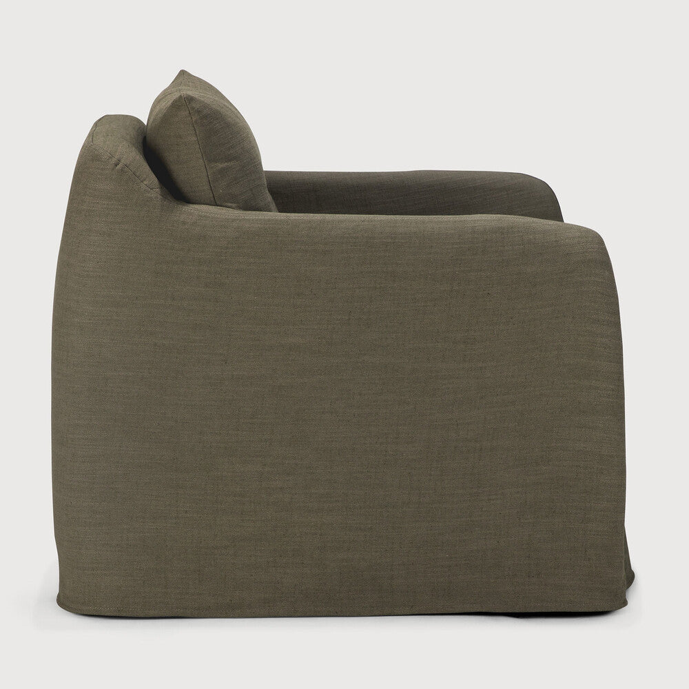 ETHNICRAFT WEAVE LOUNGE CHAIR - GREEN | $2,209.00