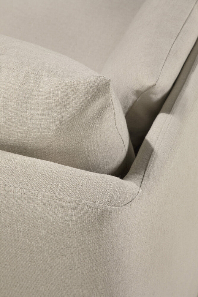 ETHNICRAFT WEAVE LOUNGE CHAIR - BONE | $2,209.00