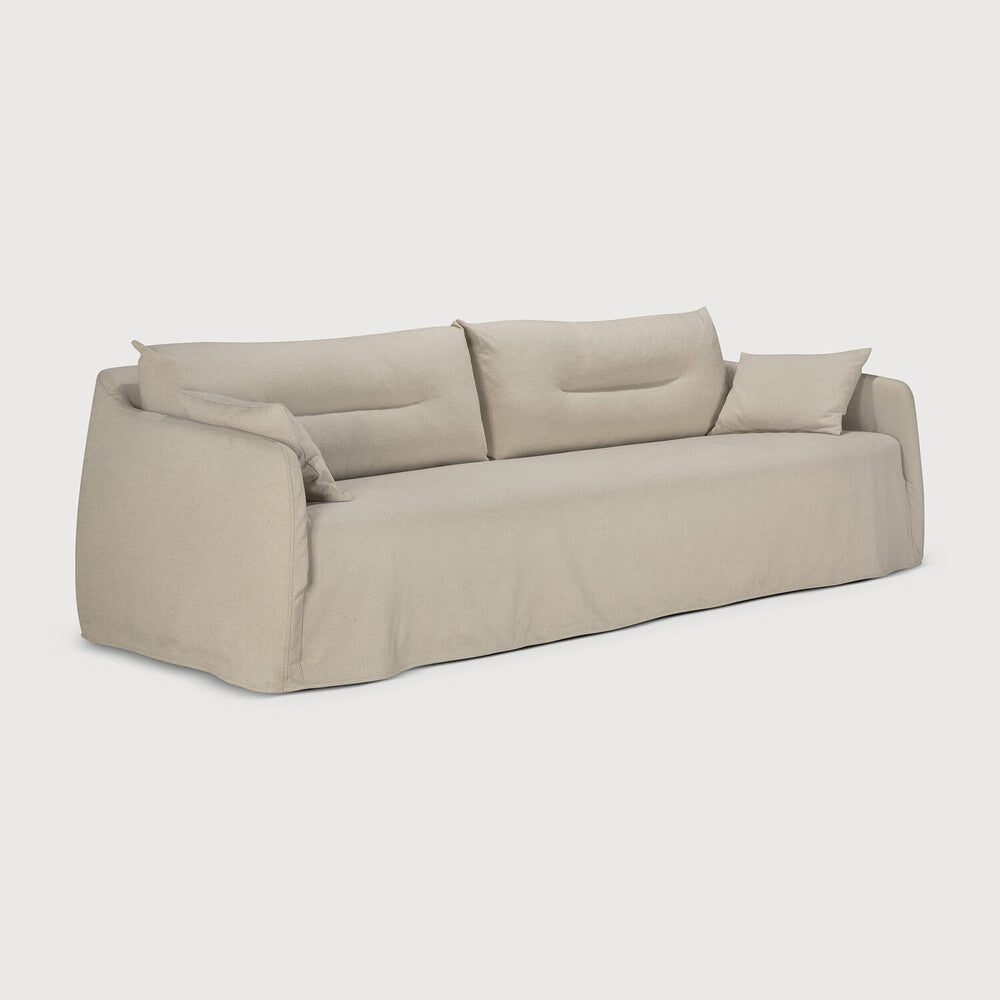 ETHNICRAFT WEAVE SOFA - BONE | $4,109.00