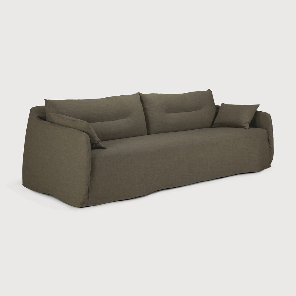 ETHNICRAFT WEAVE SOFA - GREEN | $4,109.00