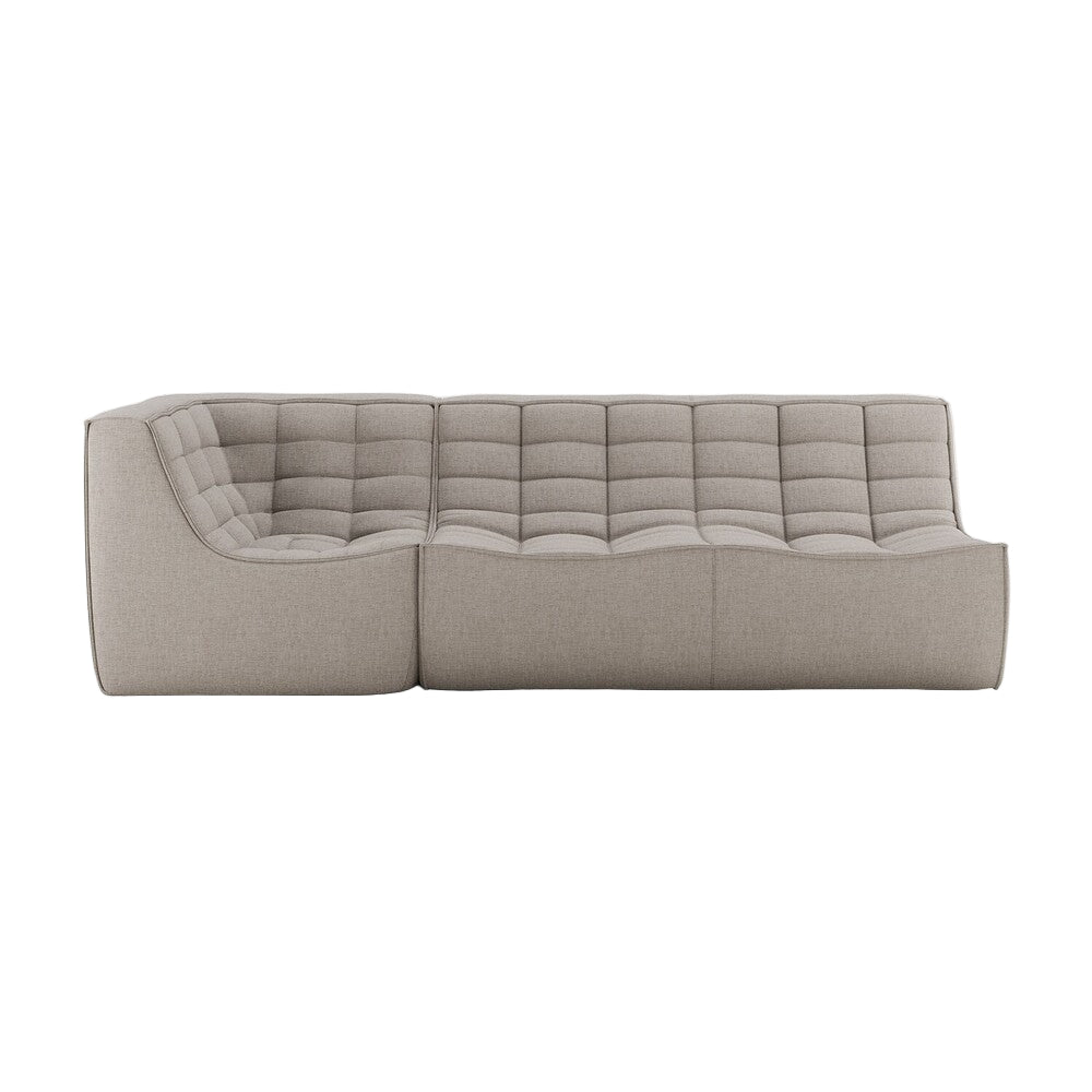 ETHNICRAFT N701 MODULAR SOFA - 3 - 90 SQUARE CORNER | $5,058.00