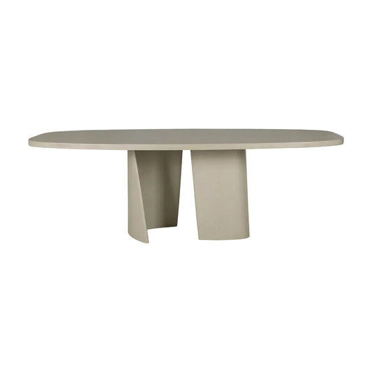 ETHNICRAFT CANYON OUTDOOR DINING TABLE - CONCRETE LIGHT GREY | $4,259.00