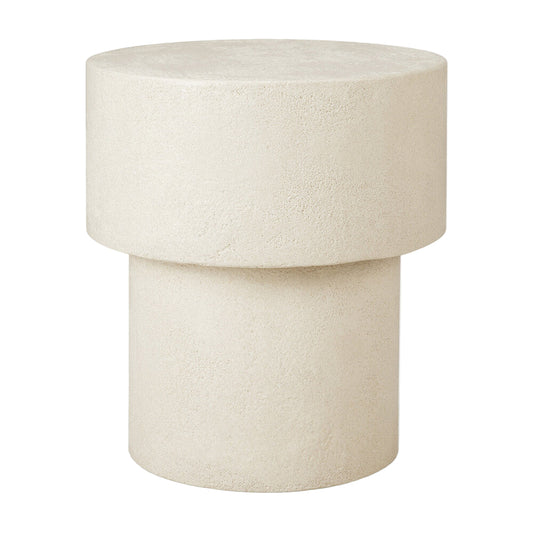 ETHNICRAFT ELEMENTS MUSHROOM SIDE TABLE - MICROCEMENT | $549.00